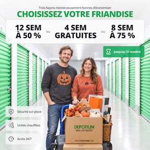 Depotium Mini Entrepôt - Montreal Promotion