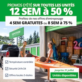 Depotium Mini Entrepôt - Montreal Promotion