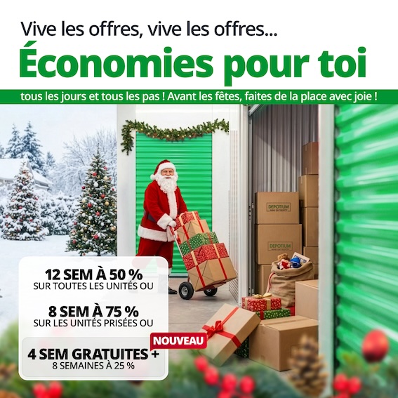 Depotium Mini Entrepôt - Montreal Promotion