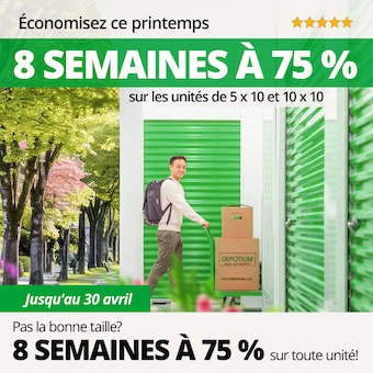 Depotium Mini Entrepôt - Montreal Promotion