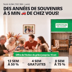 Depotium Mini Entrepôt - Montreal Promotion